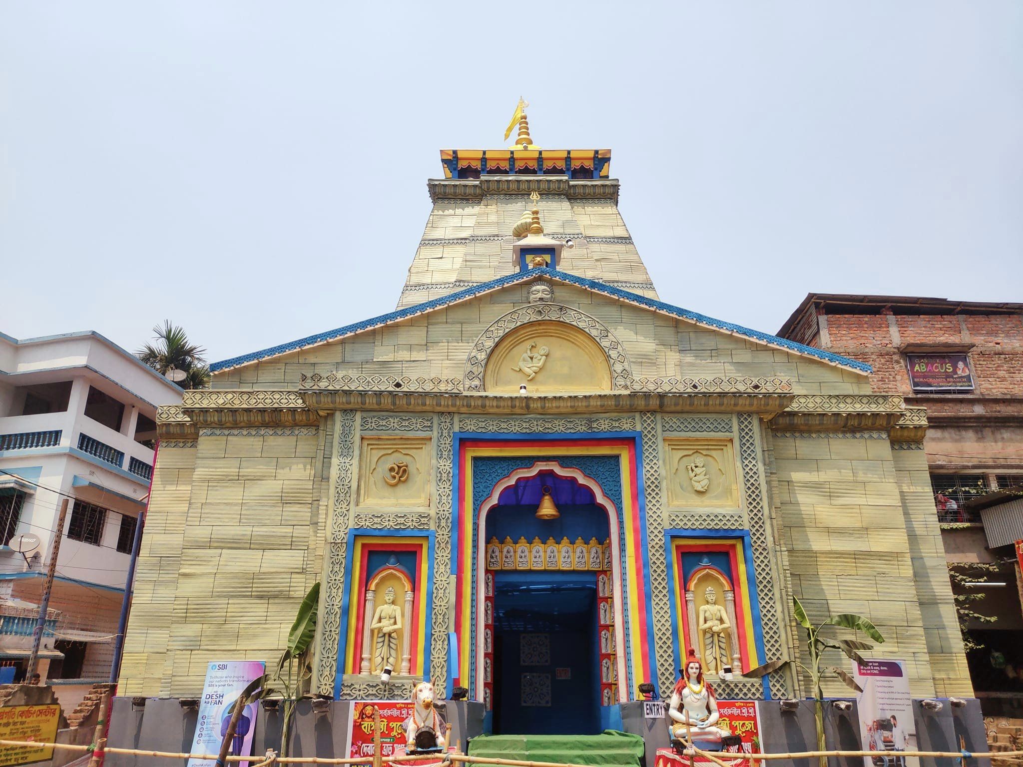 Pandal Decorations at Durga Puja