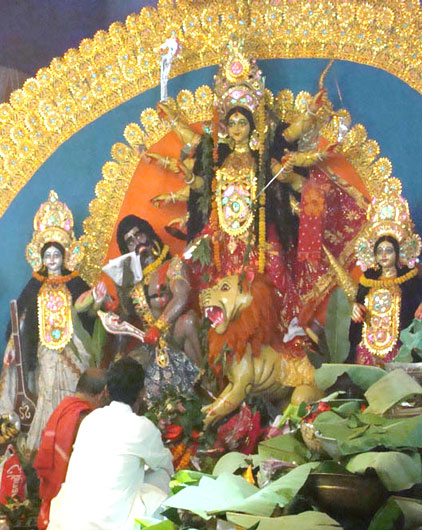 Purohit for Durga Puja